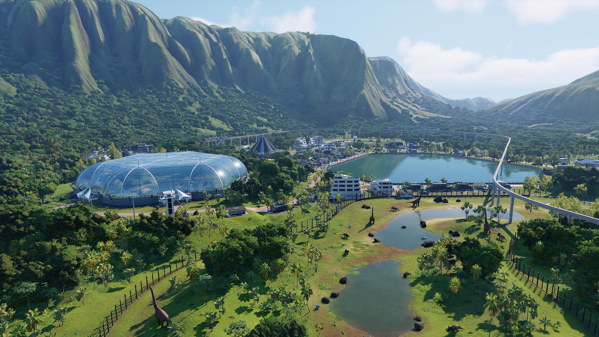 Jurassic World Evolution 2 PC Steam CD Key Ekran Görüntüsü 1
